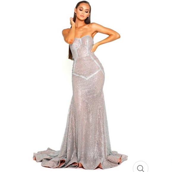 Portia and Scarlett PS1968 prom dress - Picture 6 of 8